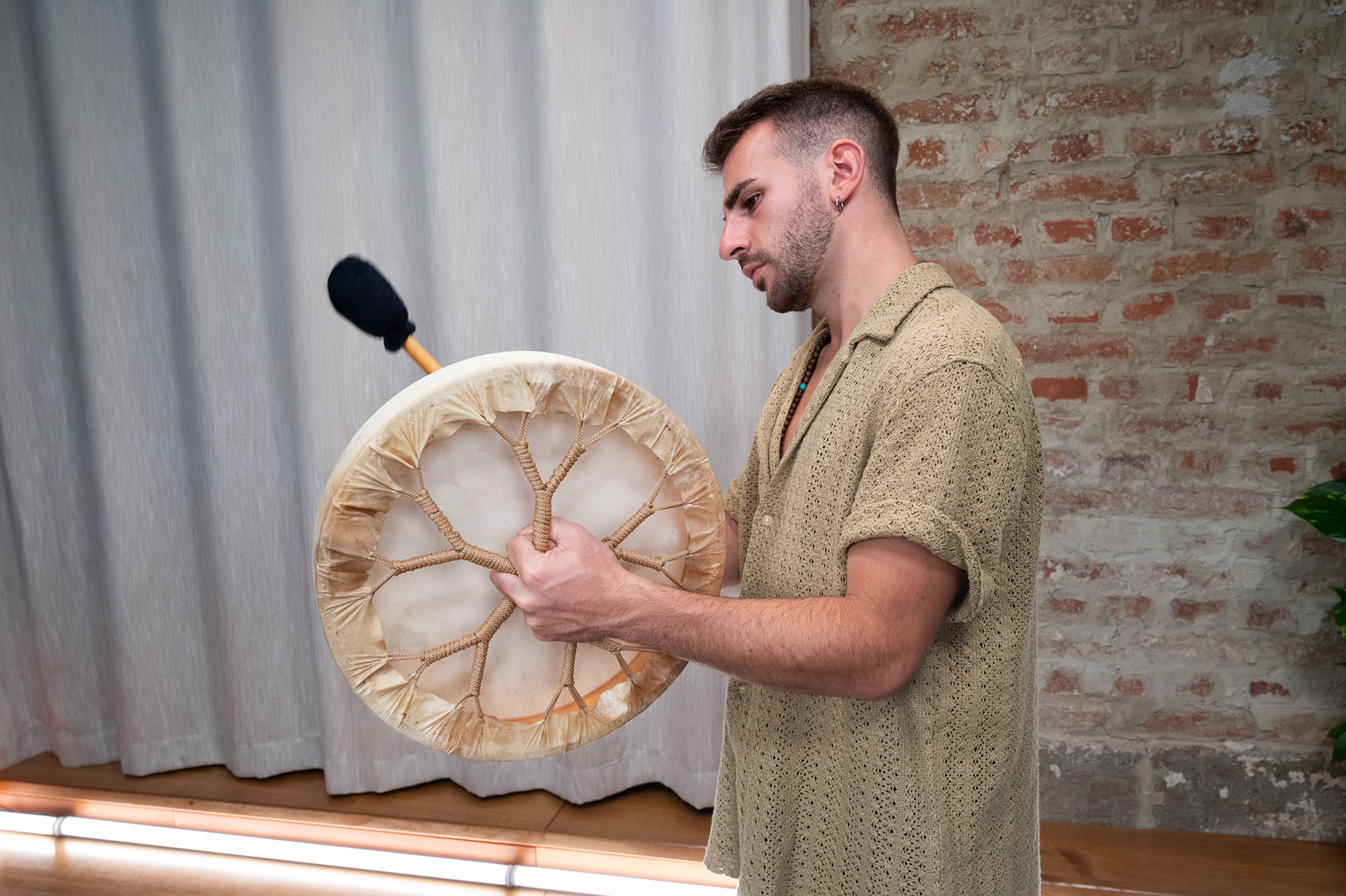 Spirit Drum Ziegenfell 15.35"